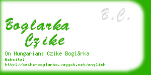 boglarka czike business card